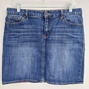 Y2K Tommy Hilfiger Denim Skirt Women's Size 10 Blue Wash Classic Mini size 10